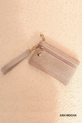 Boho Artisan Wristlet Wallet - Ash Mocha DOORBUSTER