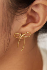Golden Knot Earrings