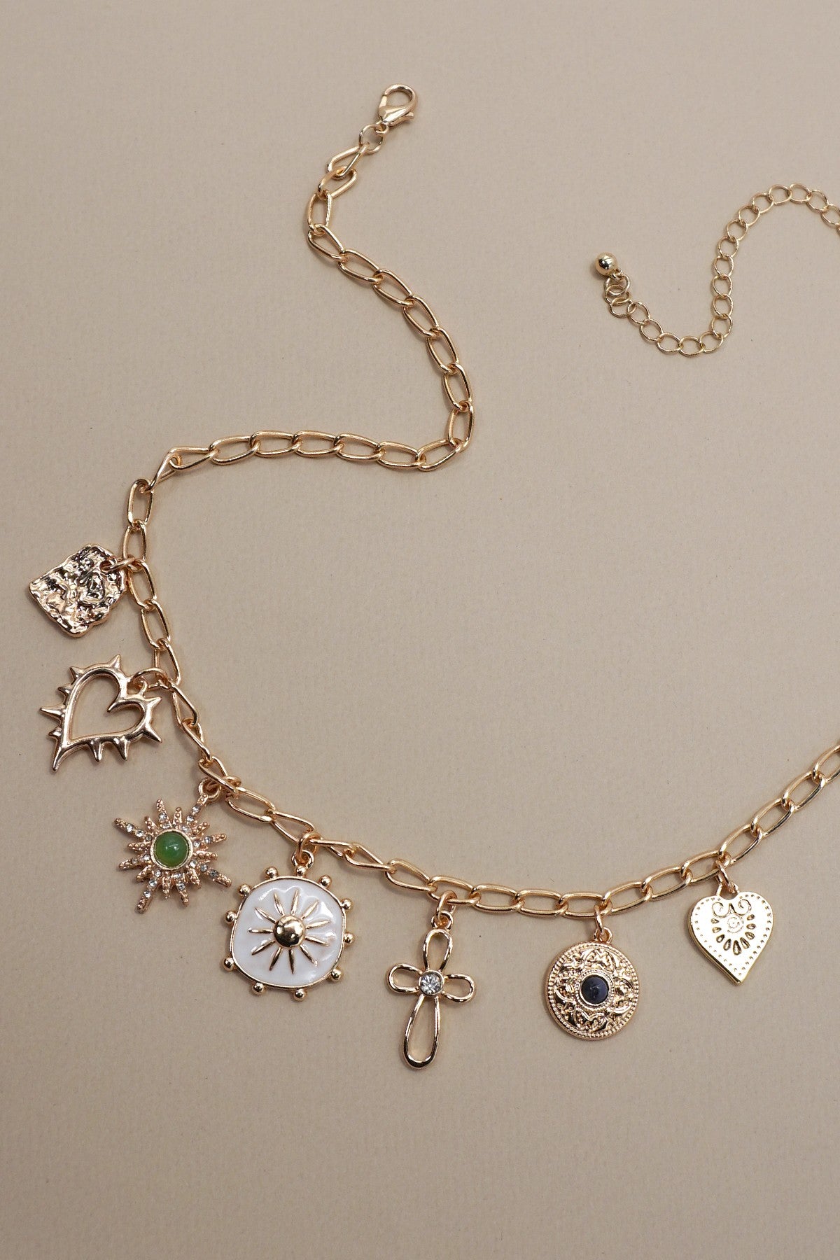 Shine & Faith Charm Necklace | DOORBUSTER