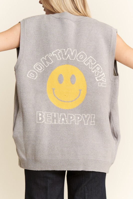 Don't Worry Be Happy Vest