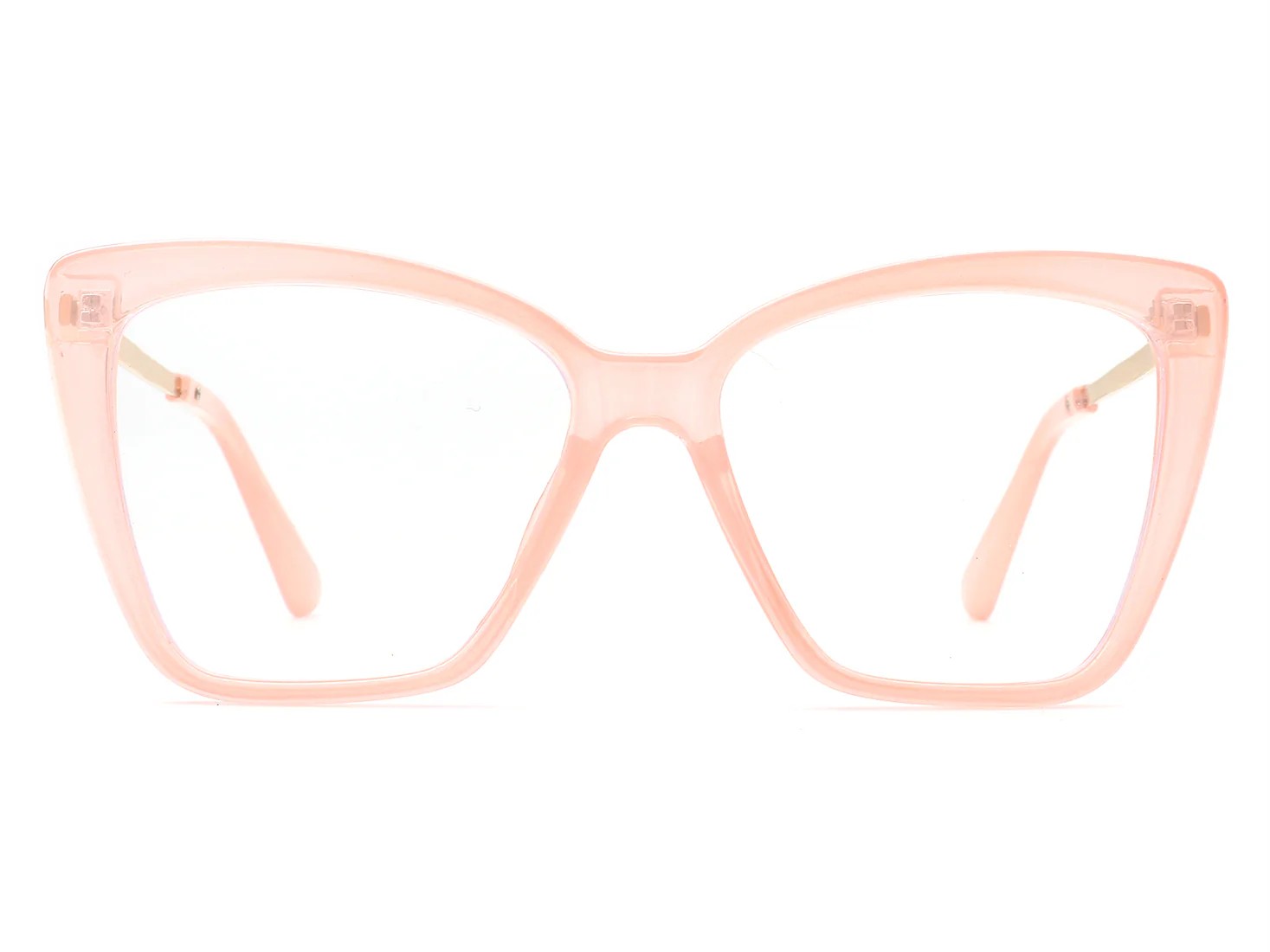 Bold Horizon Cat Eye Frames - Pink FINAL SALE