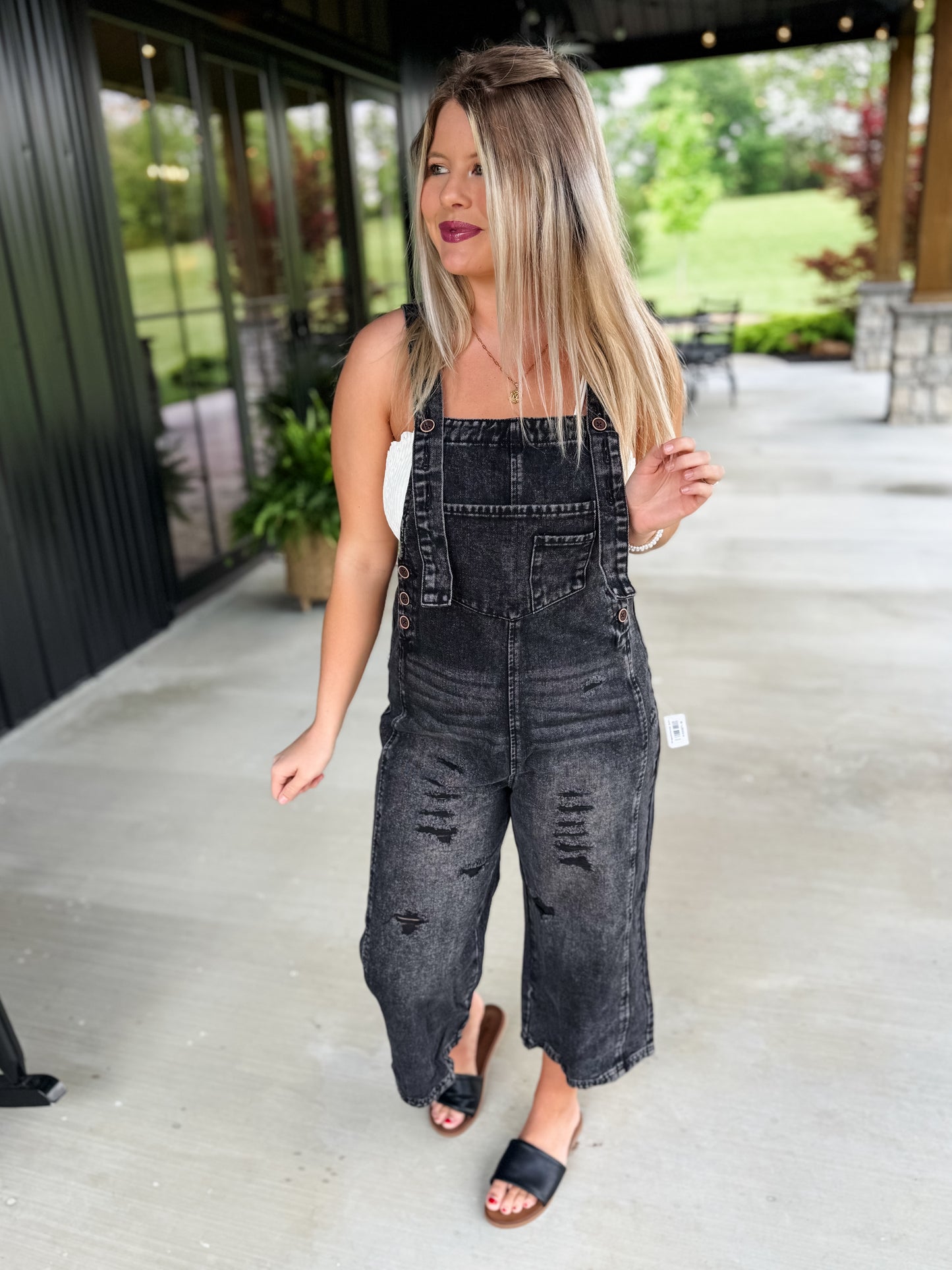 Pinewood Overalls - Black *Final Sale*