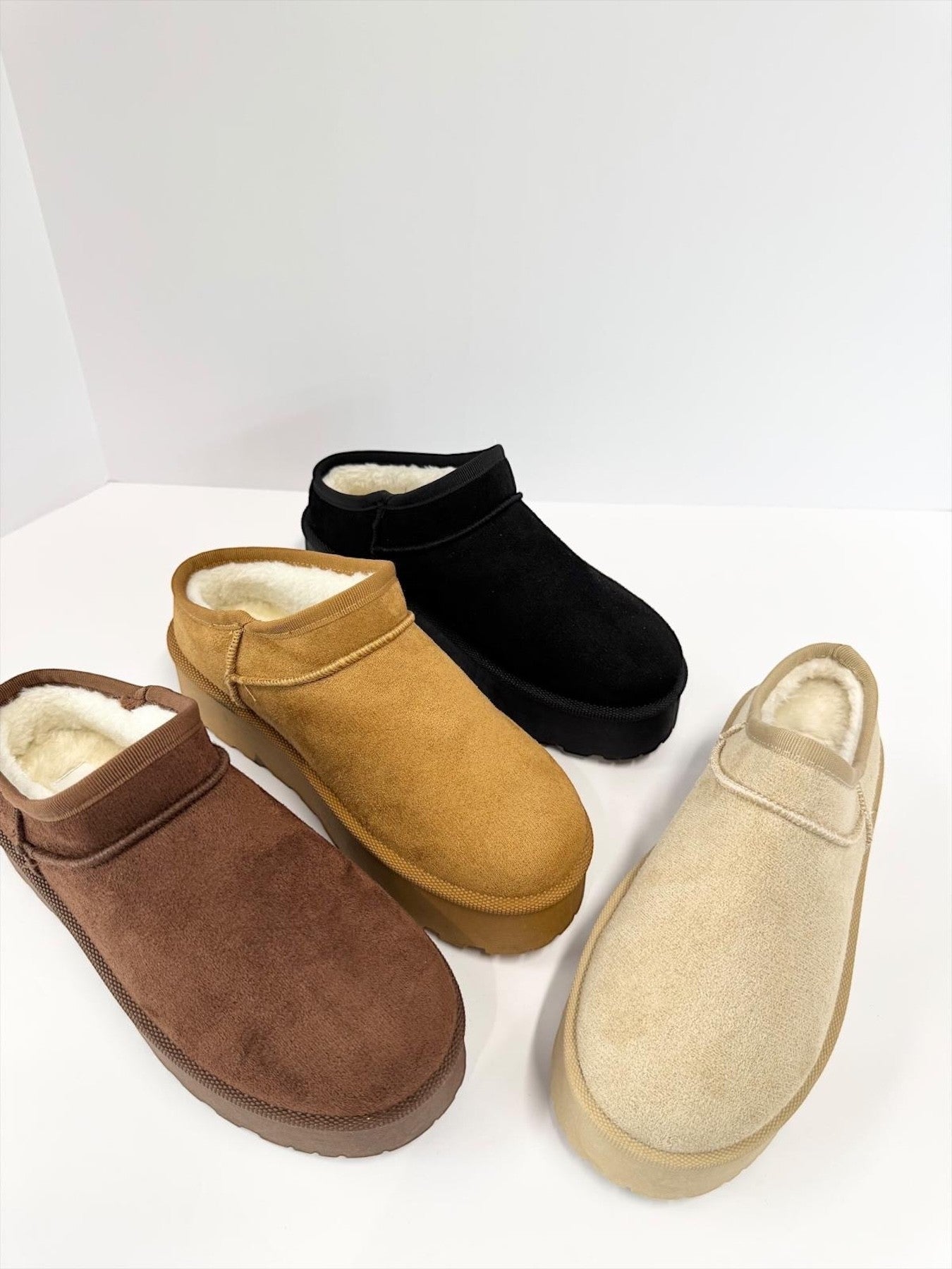 Fluff & Go Booties - Tan DOORBUSTER