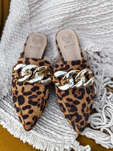 Chained Gem Mules FINAL SALE