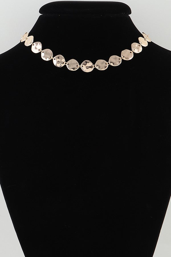 Twist of Shine Necklace - Gold