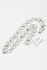 Twist of Shine Necklace - Silver