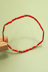 Boho Breeze Bracelet - Red DOORBUSTER