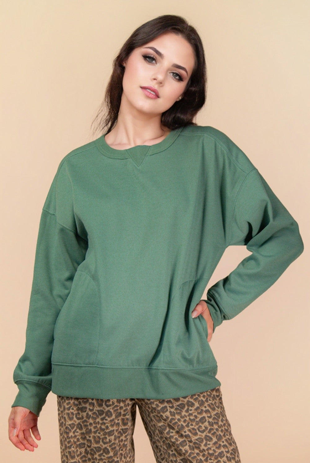 Soft Serenity Top - Sage