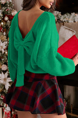 Festive Flutter Sweater - Green