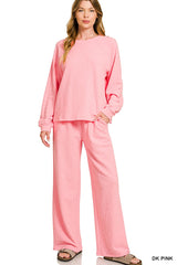 Cozy Cloud Lounge Set - Pink