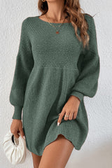 Sweater Grace Dress - Green