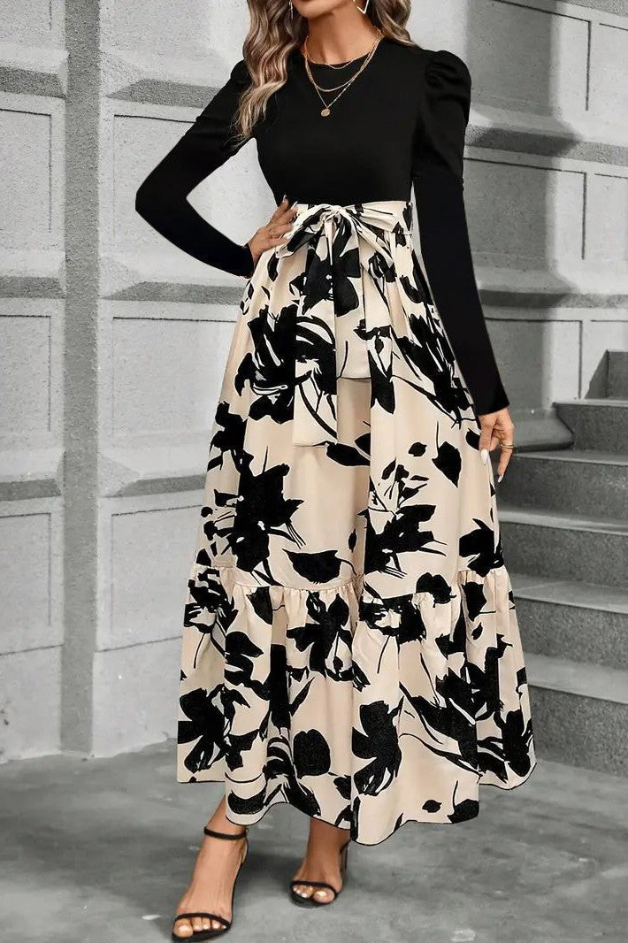 Soft Petals Floral Dress