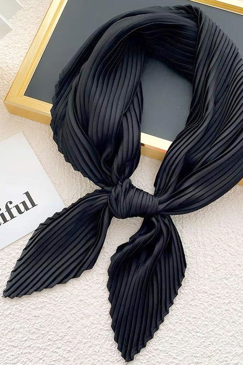 Luxe Loop Scarf - Black Final Sale