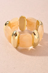 Candy Curve Bracelet - Natural