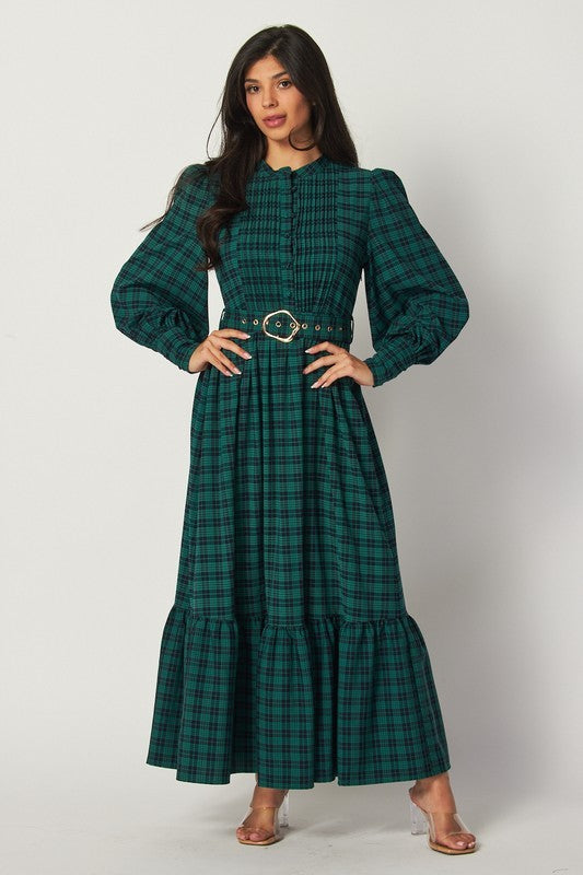 Sweet Haven Maxi Dress - Green