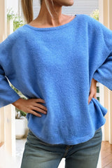 Sway Knit Top - Blue