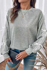 Lace & Lift Sweatshirt