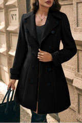 Winter Grace Wool Jacket - Black