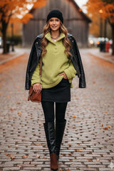 Winter Hugs Fleece Jacket - Sage