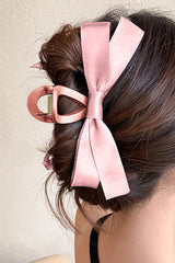 Soft Charm Bow Hair Clip