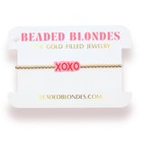 Beaded Blondes XOXO Bracelet