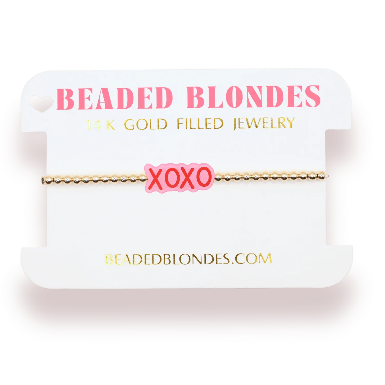 Beaded Blondes XOXO Bracelet final sale