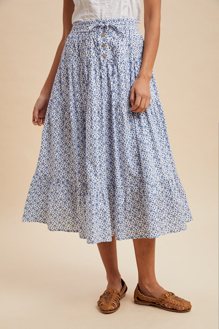Timeless Charm Midi Skirt Final Sale