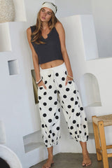 Bubble Dot Balloon Pants