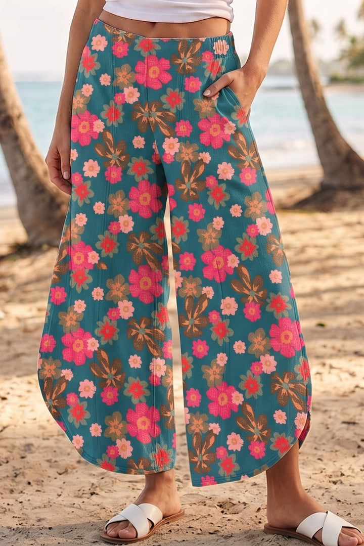 Floral Tulip Pants