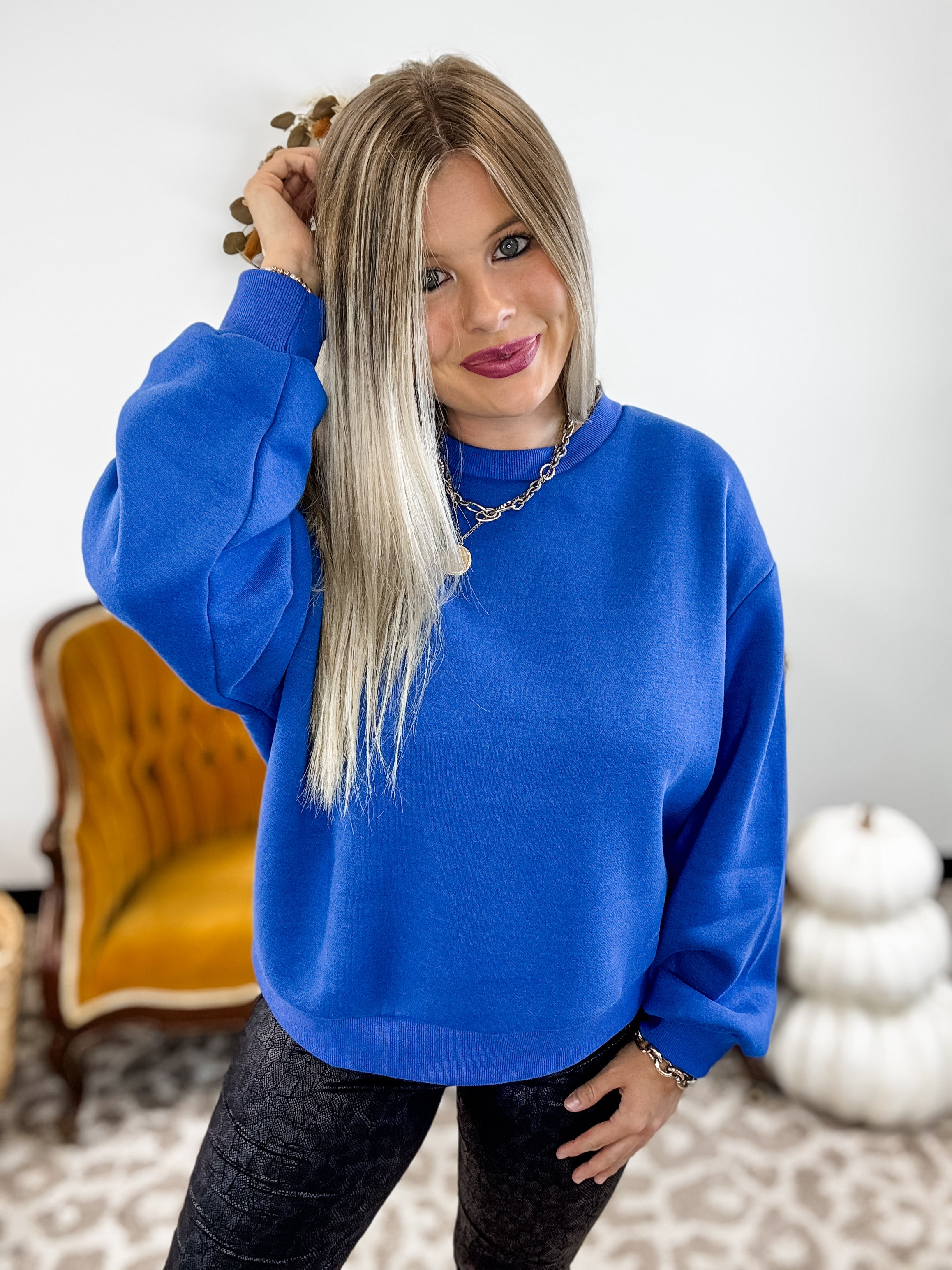 Urban Patch Terry Sweatshirt FINAL SALE