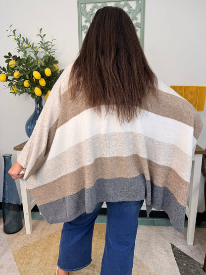 Zuri Poncho Cardigan