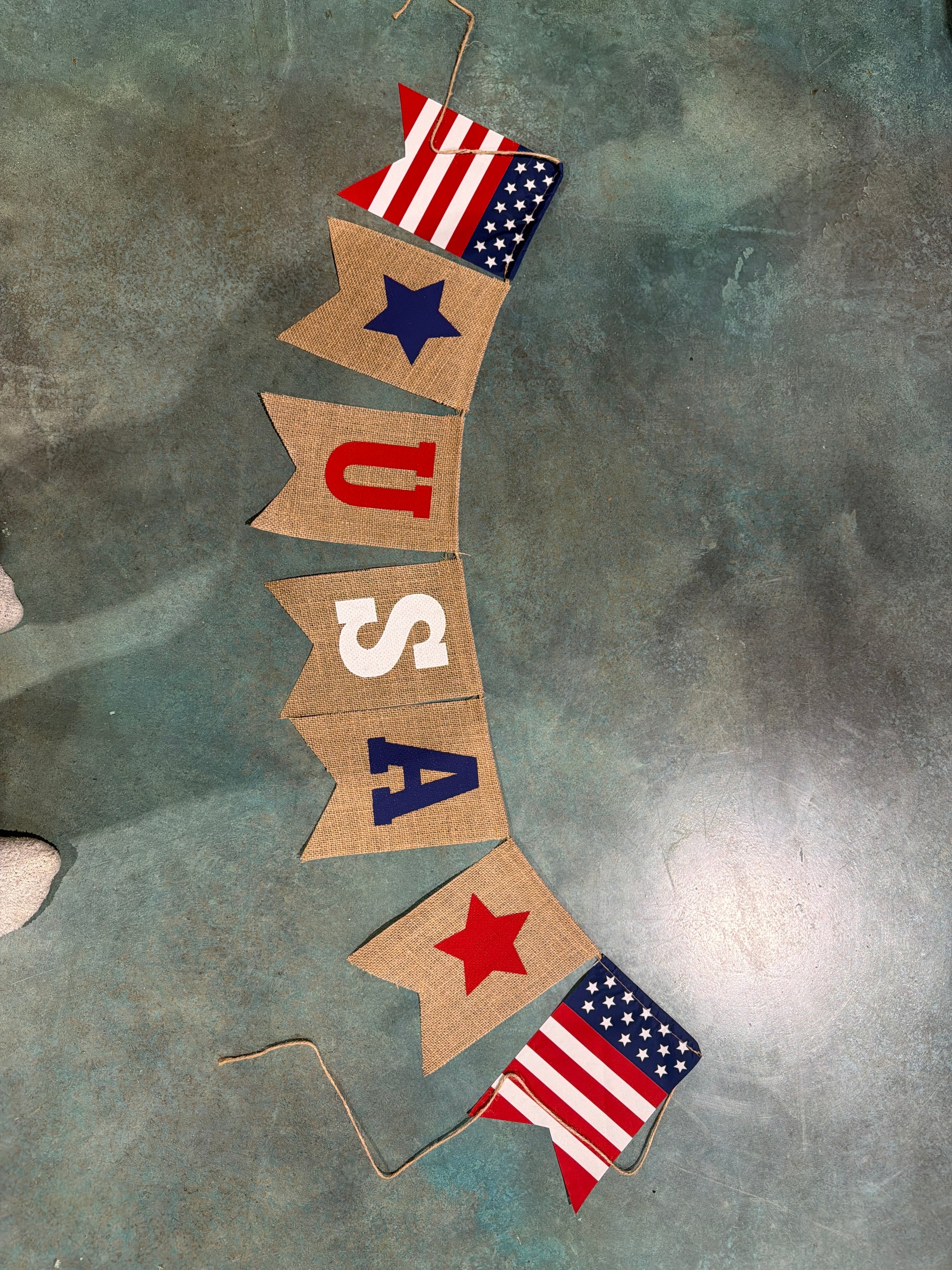 American Flag banner FINAL SALE