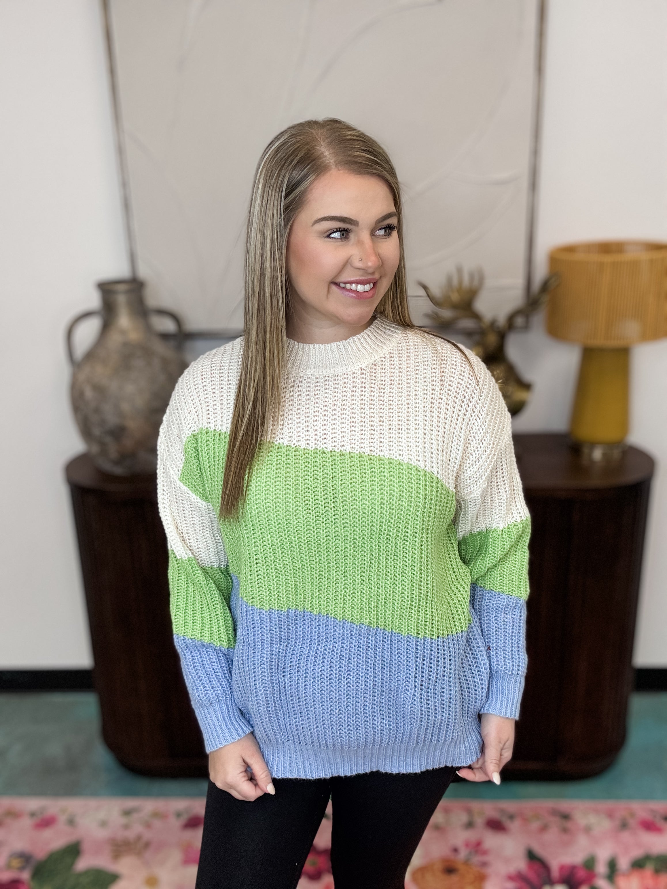 Weekend Stroll Chunky Sweater