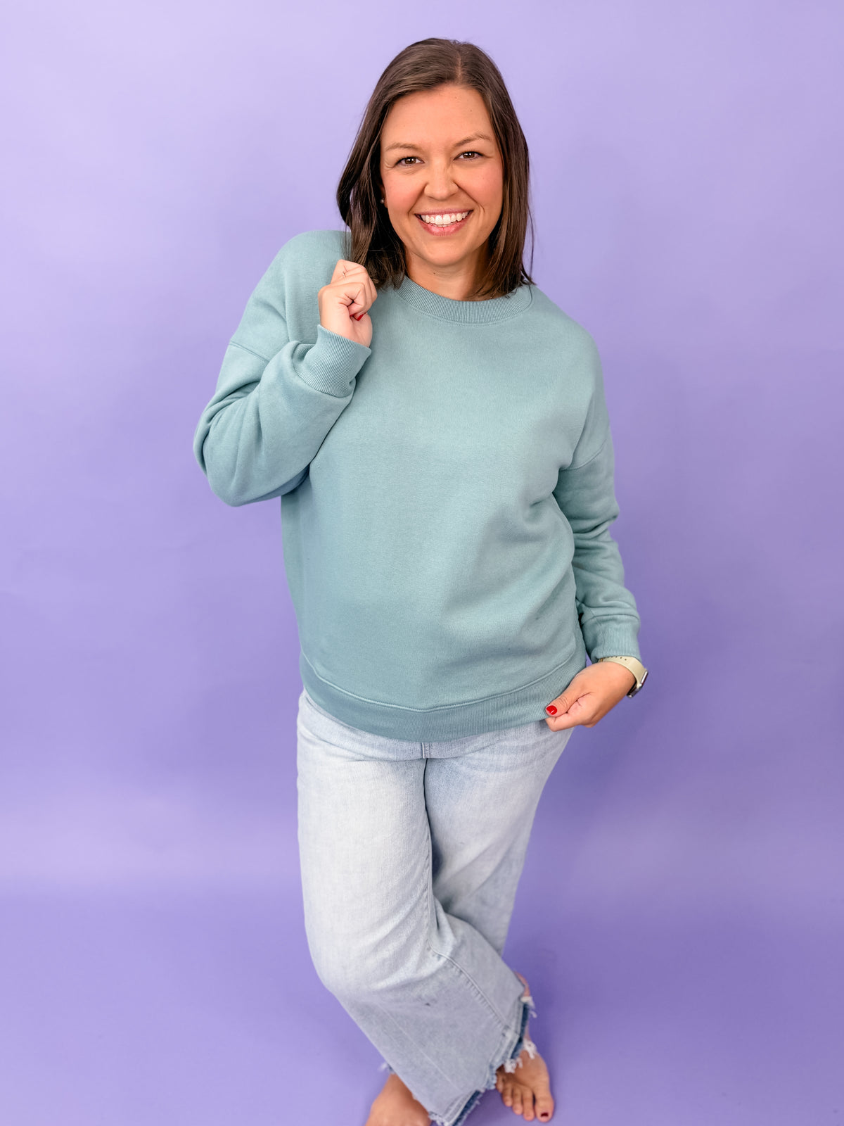 Cozy on Repeat Fleece Sweatshirt
