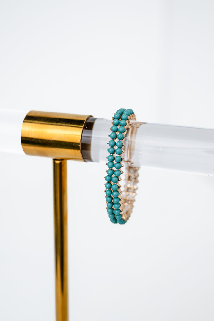 2 Row Stone Bracelet