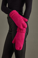 Frosted Pink Mittens