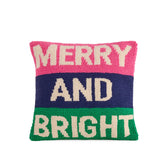 Merry & Bright Tufted Pillow FINAL SALE