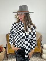 Flap Pocket Heritage Shacket - Black