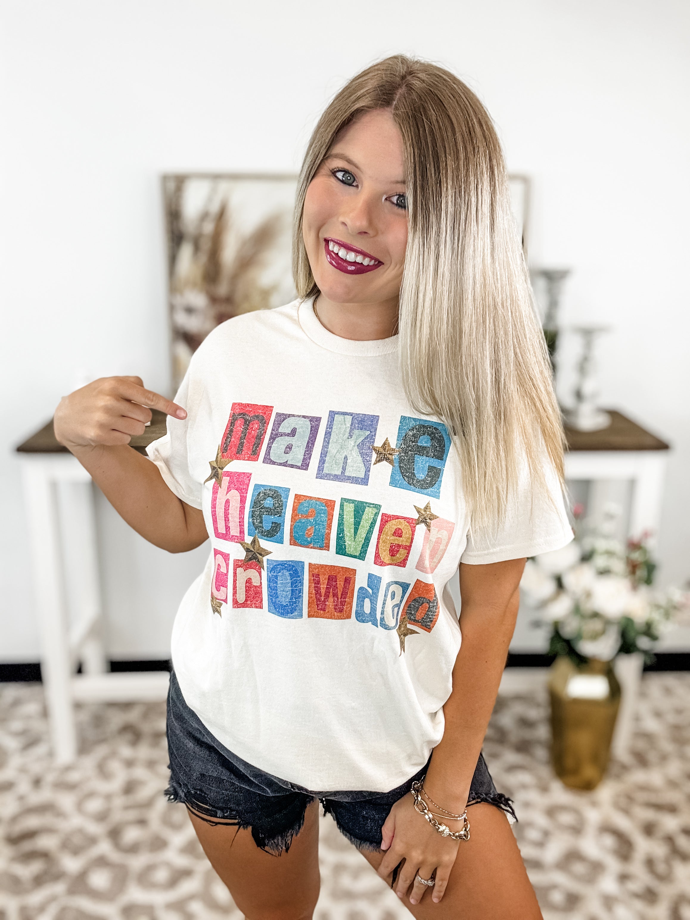 Make Heaven Crowded Graphic Tee