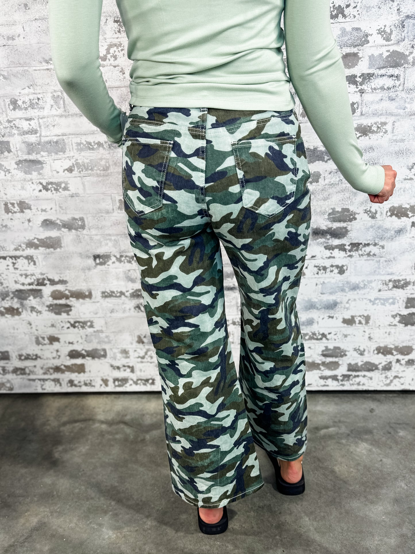 Street Camo Denim Pants - EOS Final Sale