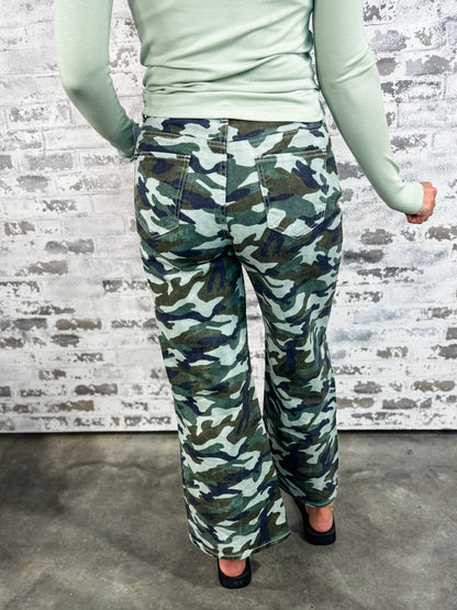 Street Camo Denim Pants - EOS Final Sale