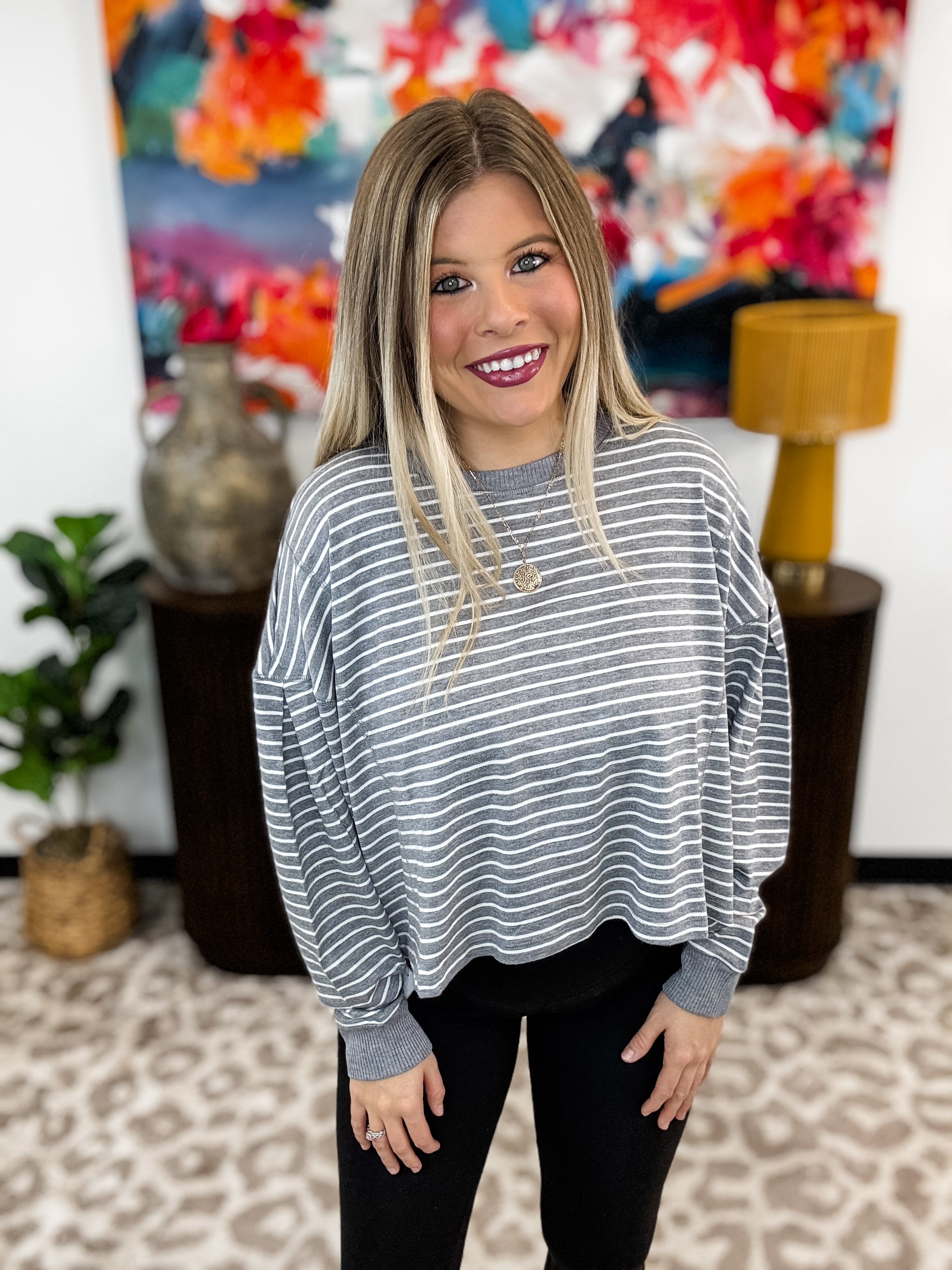 Dreamy Stripe Pullover