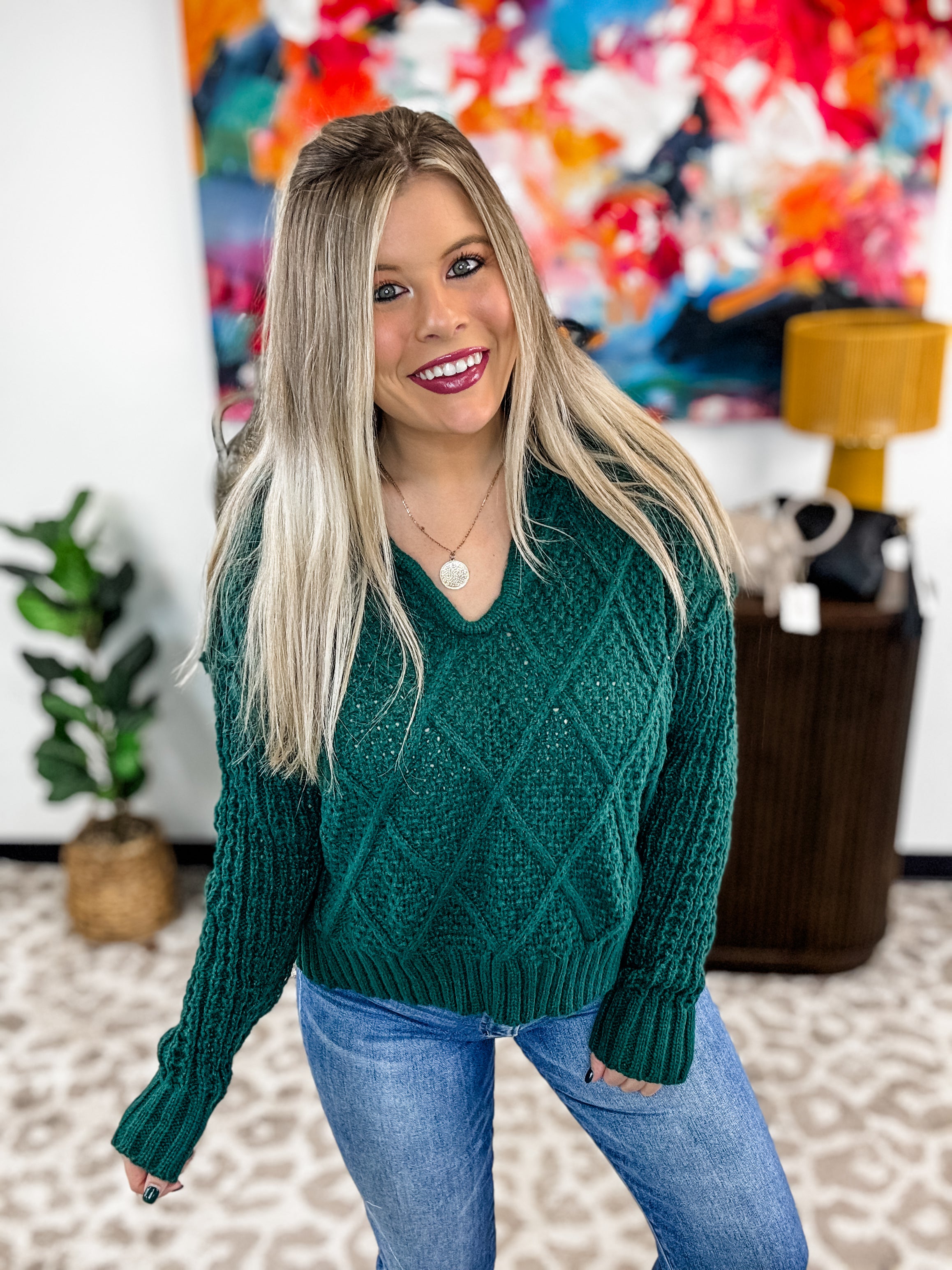 Diamond Haven Sweater
