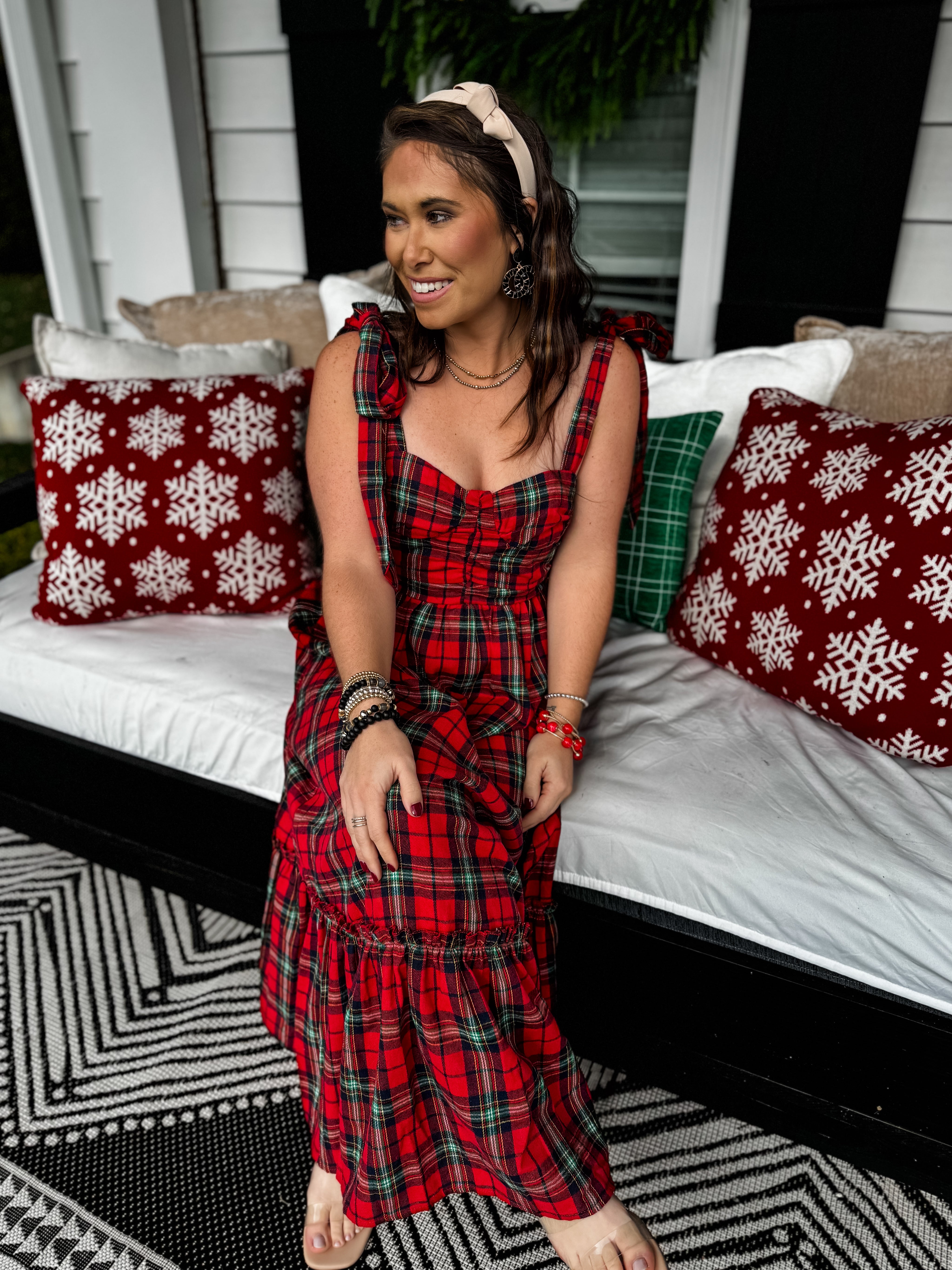 Winterberry Plaid Dress
