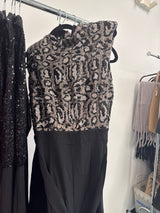 Shimmer Muse Jumpsuit - Silver