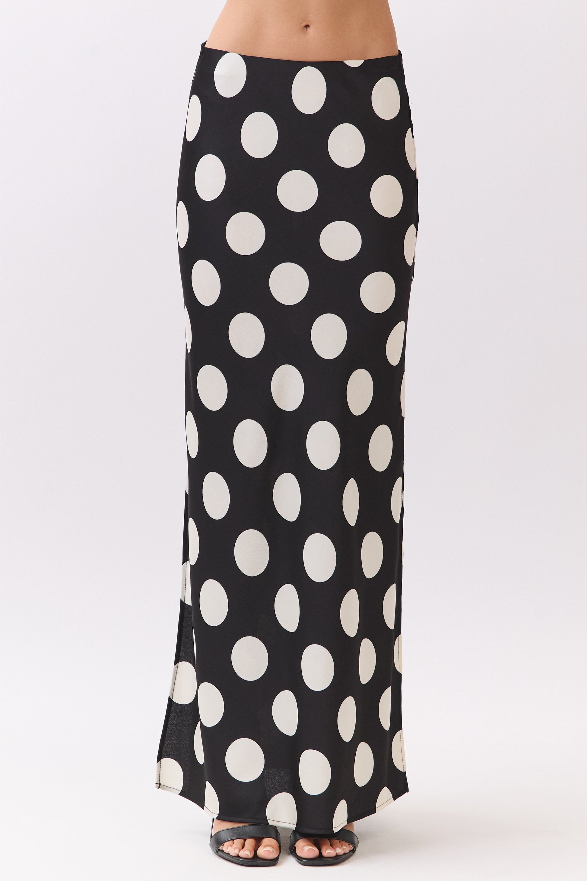 Whimsical Dot Maxi Skirt Final Sale