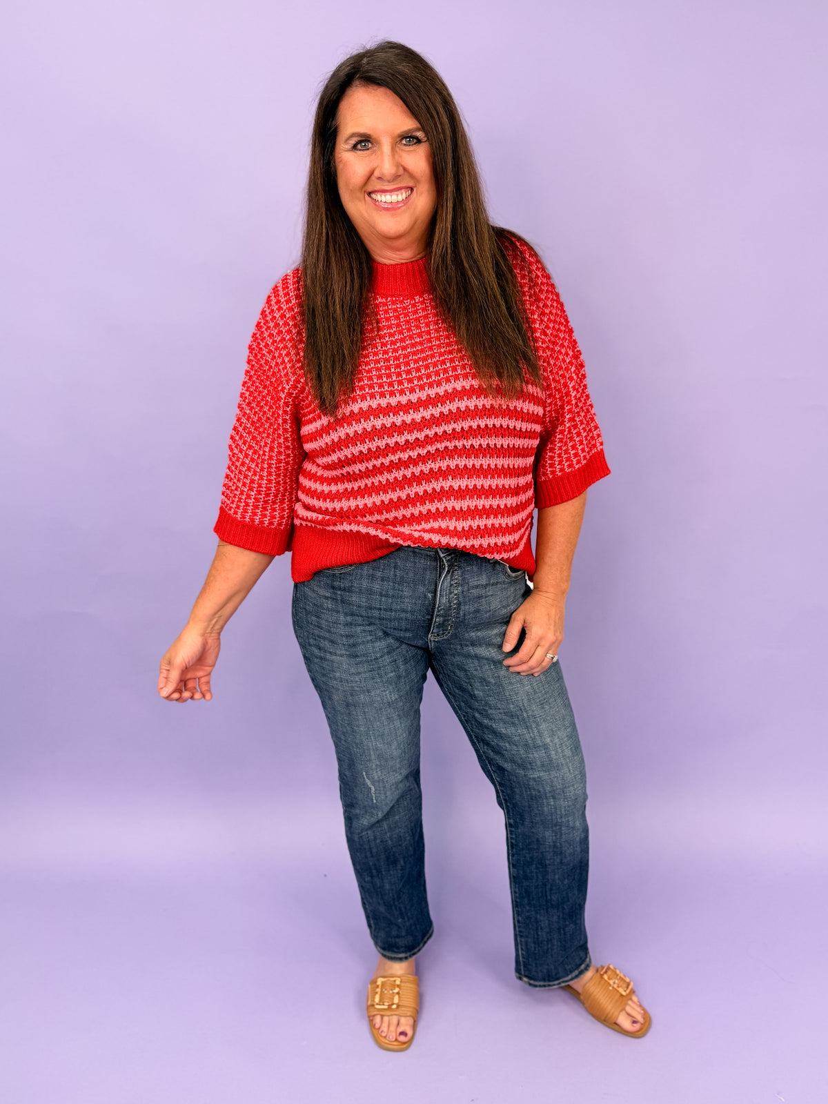 Sweet on You Striped Sweater