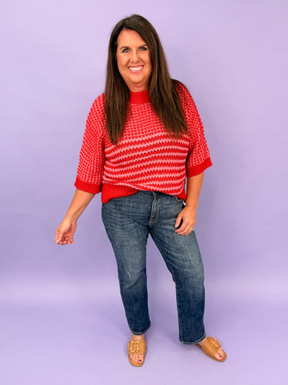 Sweet on You Striped Sweater