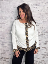 Whisker & Ruffle Cardigan
