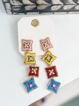 Threaded Treasure Earring - Multi